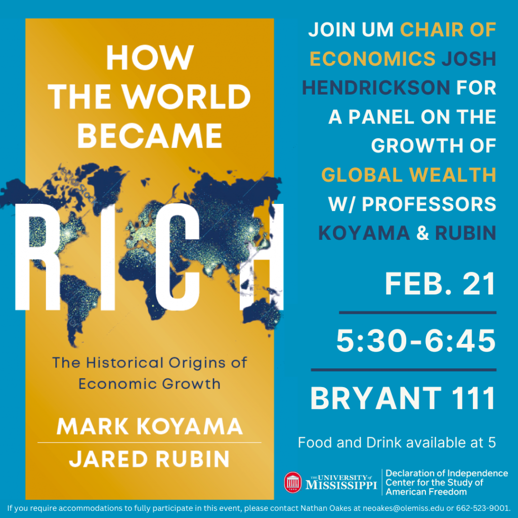 How the world became rich flyer